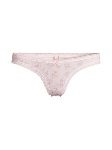 SKIMS - Cotton Pointelle Lace Trim -stringit - BLOOM DAINTY FLORAL | Stockmann