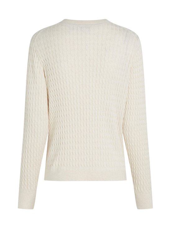 Tommy Hilfiger - Pīnīšu džemperis - 0F5 HEATHER IVORY PETAL | Stockmann - photo 2
