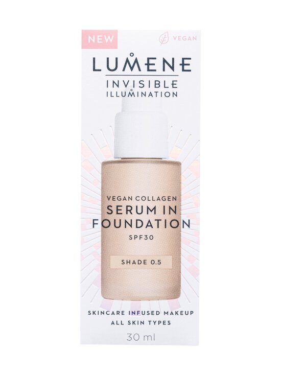 Lumene - Invisible Illumination Vegan Collagen Serum in Foundation SPF30 -seerumimeikkivoide - 0.5 - photo 3 Lumene - Invisible Illumination Vegan Collagen Serum in Foundation SPF30 -seerumimeikkivoide - 0.5 | Stockmann - photo 3