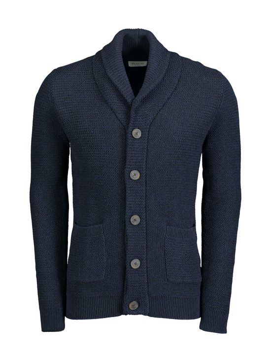 Selected - SlhRichard-puuvillaneuletakki - MARITIME BLUE | Stockmann - photo 1