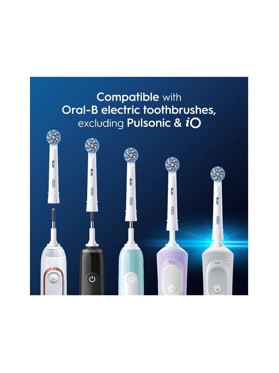 Oral-B - Sensitive Clean & Care- hammasharjan vaihtopää 12-pack - WHITE | Stockmann - photo 4