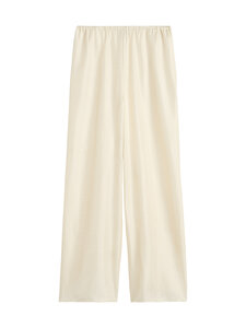 TOTEME - Monogram Silk -pyjamahousut - 055 CREAM | Stockmann
