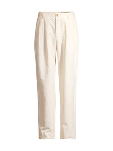 PS Paul Smith - Double Pleat bikses - 02 OFF WHITE | Stockmann