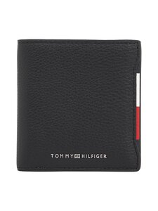 Tommy Hilfiger - Nahast rahakott TH Central Trifold - BDS BLACK | Stockmann