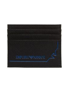 Emporio Armani - Vīriešu mākslīgās ādas karšu maks - 80001 NERO Emporio Armani - Vīriešu mākslīgās ādas karšu maks - 80001 NERO | Stockmann