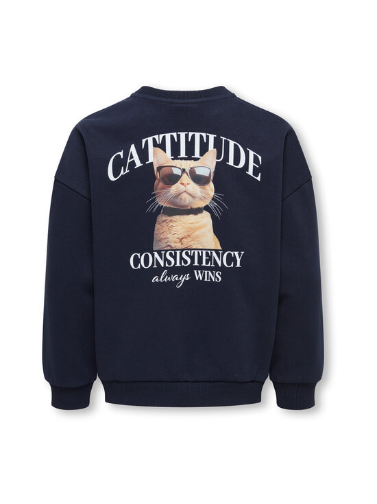 KIDS ONLY - KogBila Print O-neck džemperis - NIGHT SKY PRINT:CATTITUDE | Stockmann - photo 3