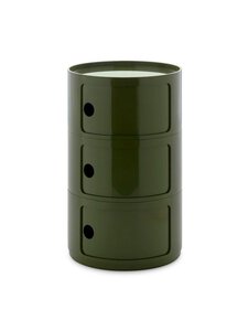 Kartell - Componibili Big -säilytyskaluste 3-osainen vihreä - GREEN | Stockmann