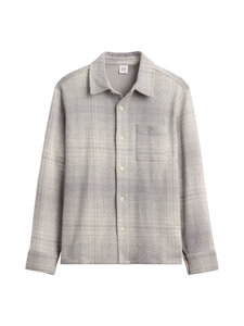 GAP - Knit Button Up krekls - GREY PLAID | Stockmann