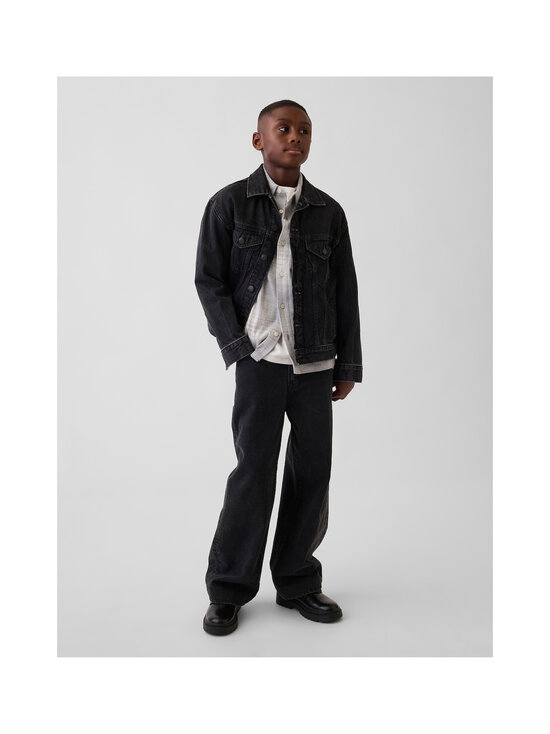 GAP - Knit Button Up krekls - GREY PLAID | Stockmann - photo 3