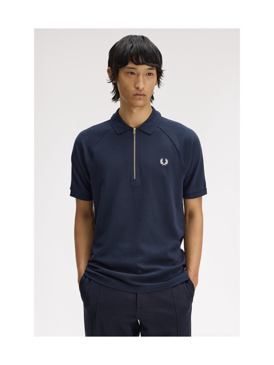 Fred Perry - Cable Taped -pikeepaita - NAVY | Stockmann - photo 5