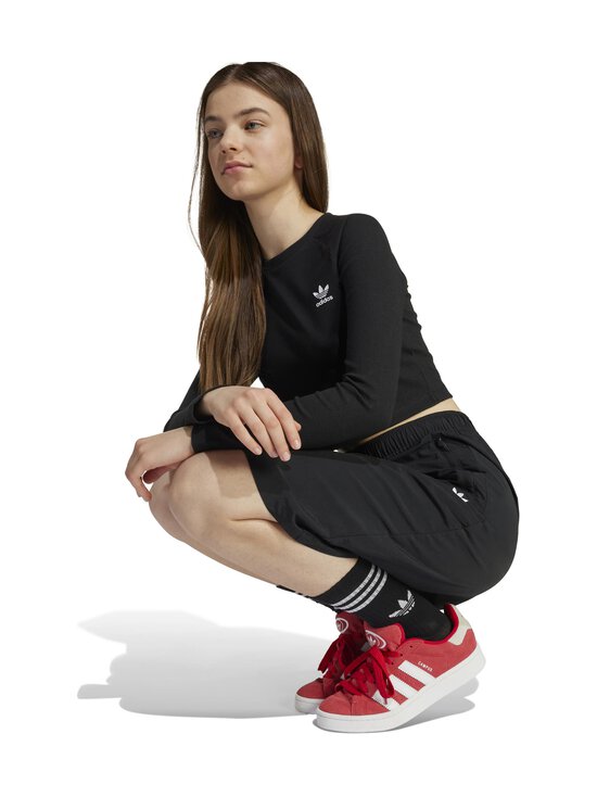 adidas Originals - Rib Cropped -trikoopaita - JW2597 BLACK/WHITE - photo 6 adidas Originals - Rib Cropped -trikoopaita - JW2597 BLACK/WHITE | Stockmann - photo 6