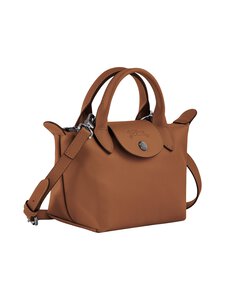 Longchamp - Le Pliage Xtra Top XS ādas soma - 504 COGNAC | Stockmann