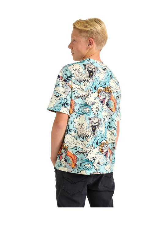 Lindex - T-krekls - 7731 LIGHT DUSTY TURQUOISE | Stockmann - photo 4