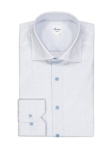 Stenströms - Slimline-kauluspaita - 111 LIGHT BLUE PATTERN | Stockmann