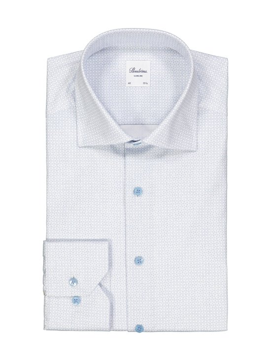 Stenströms - Slimline-kauluspaita - 111 LIGHT BLUE PATTERN | Stockmann - photo 1