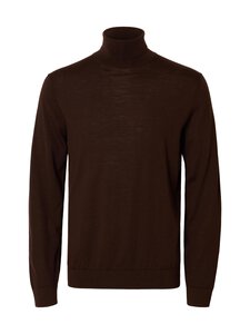 Selected - SlhTray Merino Roll Neck -neule - DEMITASSE | Stockmann
