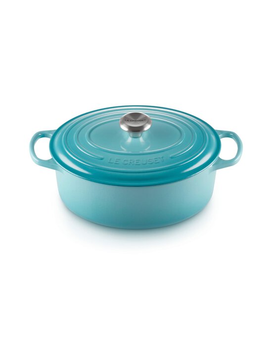 Le Creuset - Signature Oval Casserole -valurautapata 29 cm/ 4.7 l - 170 CARIBBEAN - photo 3 Le Creuset - Signature Oval Casserole -valurautapata 29 cm/ 4.7 l - 170 CARIBBEAN | Stockmann - photo 3