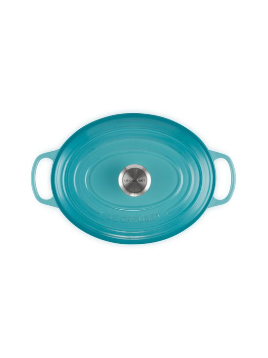 Le Creuset - Signature Oval Casserole -valurautapata 29 cm/ 4.7 l - 170 CARIBBEAN - photo 4 Le Creuset - Signature Oval Casserole -valurautapata 29 cm/ 4.7 l - 170 CARIBBEAN | Stockmann - photo 4