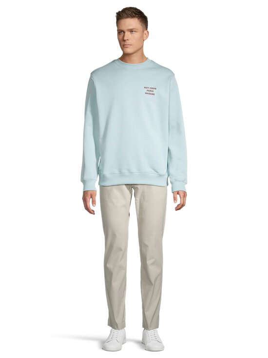 Drôle de Monsieur - Le Sweatshirt Slogan sporta džemperis - LIGHT BLUE - photo 2 Drôle de Monsieur - Le Sweatshirt Slogan sporta džemperis - LIGHT BLUE | Stockmann - photo 2