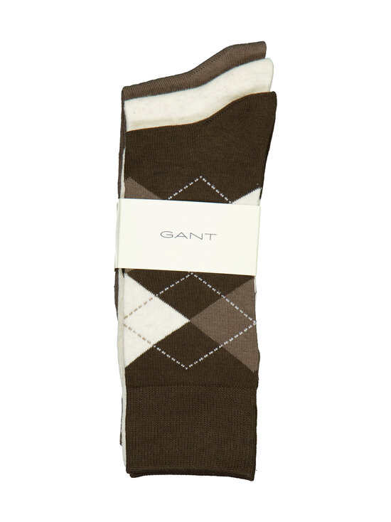 GANT - Argyle-sukat 3-pack - 262 SHADOW BROWN | Stockmann - photo 3