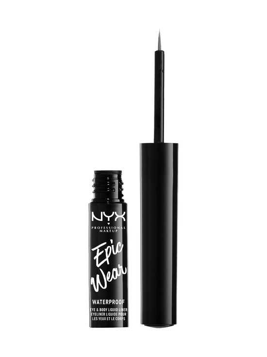 NYX Professional Makeup - Epic Wear Metallic Liquid Eyeliner -silmänrajauskynä - 02 GUNMETAL | Stockmann - photo 2
