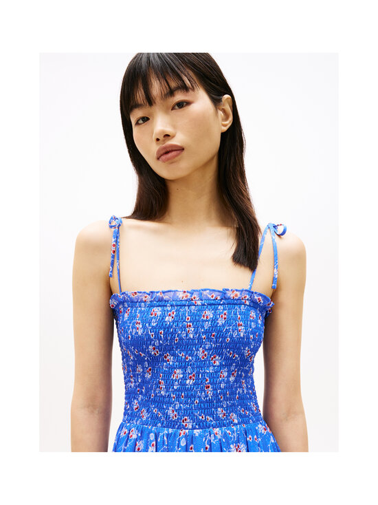 Tommy Jeans - Printtikuvioitu sifonkinen maksimekko - C6H EMPIRE BLUE AOP | Stockmann - photo 5