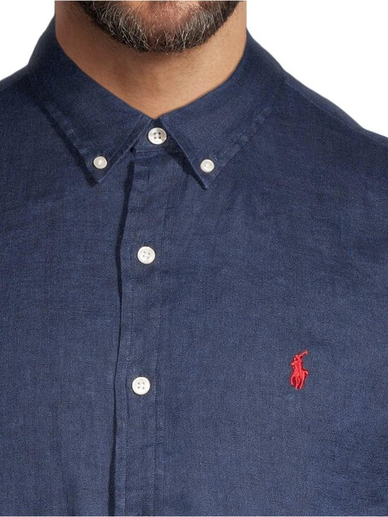 Polo Ralph Lauren - Slim Fit Sport lina krekls ar apkakli - NEWPORT NAVY - photo 4 Polo Ralph Lauren - Slim Fit Sport lina krekls ar apkakli - NEWPORT NAVY | Stockmann - photo 4