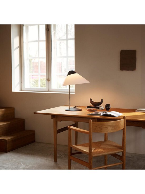 Carl Hansen&Son - HJW02 Opala Midi -pöytävalaisin - KROMI,MUSTA,VALKOINEN | Stockmann - photo 10