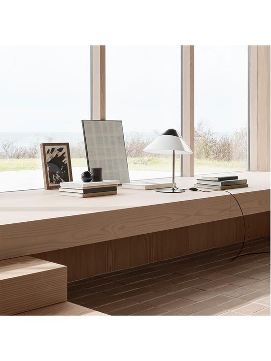 Carl Hansen&Son - HJW02 Opala Midi -pöytävalaisin - KROMI,MUSTA,VALKOINEN | Stockmann - photo 8