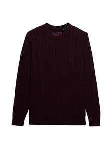 Superdry - Cotton Crew -palmikkoneule - XPS WINTER PORT | Stockmann
