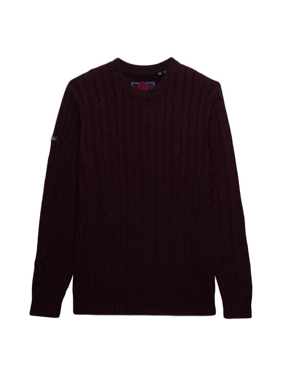 Superdry - Cotton Crew -palmikkoneule - XPS WINTER PORT | Stockmann - photo 1