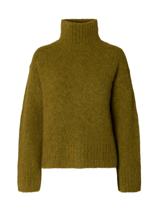 Selected - SlfGabriella High Neck džemperis - FIR GREEN | Stockmann - photo 1