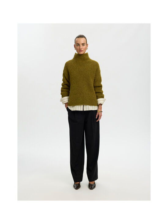 Selected - SlfGabriella High Neck džemperis - FIR GREEN | Stockmann - photo 3