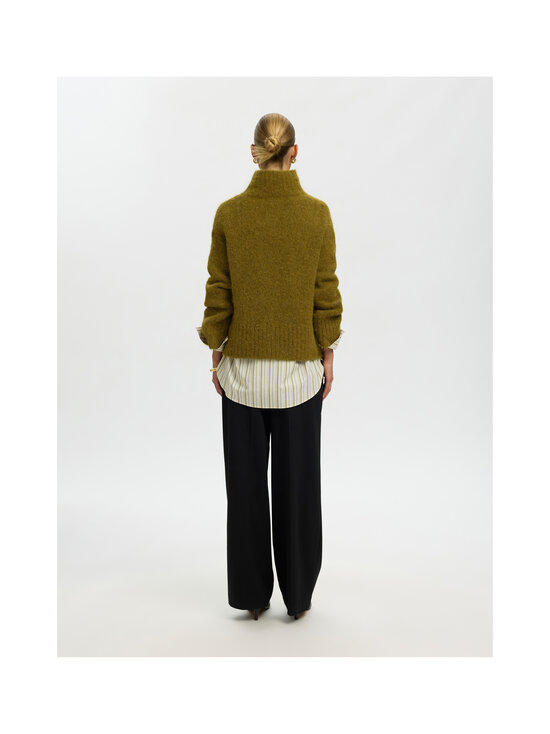 Selected - SlfGabriella High Neck džemperis - FIR GREEN | Stockmann - photo 4