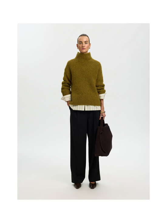 Selected - SlfGabriella High Neck džemperis - FIR GREEN | Stockmann - photo 6
