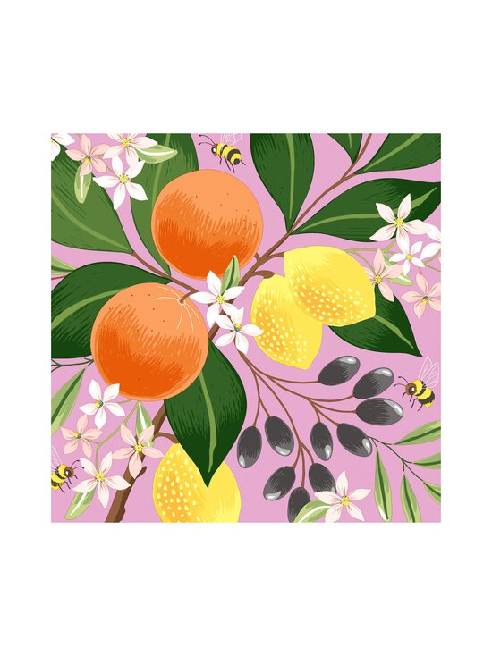 Paper+Design - Exotic Fruits -lautasliina 20 kpl - MULTICOLOR | Stockmann - photo 1