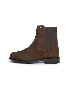 Tommy Hilfiger - Enamel Flag -mokkanahkanilkkurit - GUG FONDANT BROWN | Stockmann