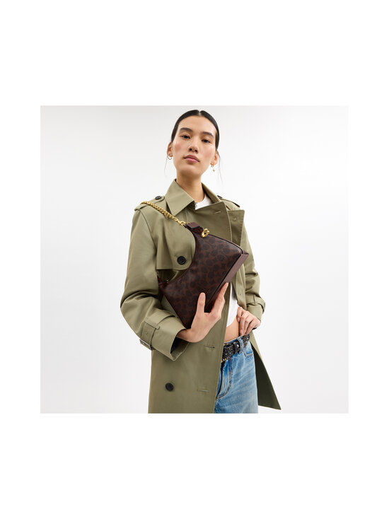 Coach - Coated Canvas Signature Juliet -olkalaukku - B4/MAPLE MAPLE | Stockmann - photo 2