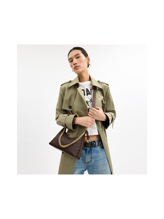 Coach - Coated Canvas Signature Juliet -olkalaukku - B4/MAPLE MAPLE | Stockmann - photo 3