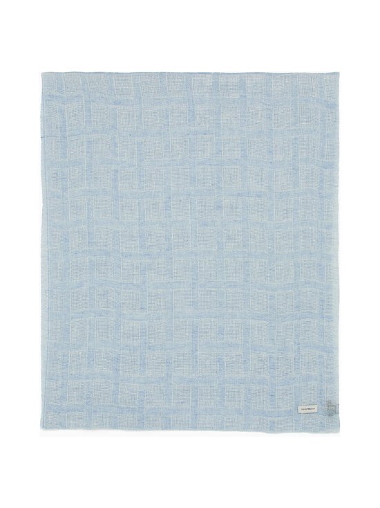 Emporio Armani - Pellavasekoitehuivi - UB044 LIGHT BLUE | Stockmann - photo 1