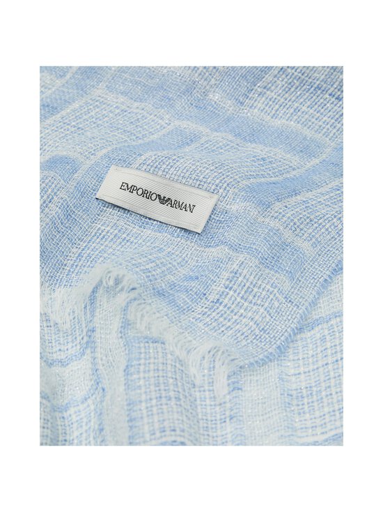 Emporio Armani - Pellavasekoitehuivi - UB044 LIGHT BLUE | Stockmann - photo 2