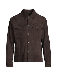 BOSS - Merak-mokkanahkatakki - 207 DARK BROWN | Stockmann