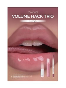 Rom&nd - Volume Hack Trio Sweet Fig Set -huulimeikkipakkaus | Stockmann