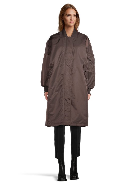 MY ESSENTIAL WARDROBE - HelgaMW Long -kääntötakki - 100 ESPRESSO | Stockmann - photo 2