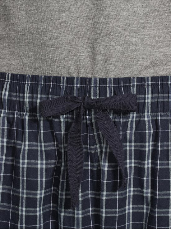 Cap Horn loungewear - Sam-popliinipyjama - BLUE CHECK/GREY TOP - photo 5 Cap Horn loungewear - Sam-popliinipyjama - BLUE CHECK/GREY TOP | Stockmann - photo 5