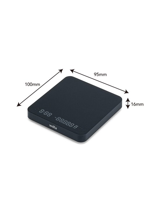 Wilfa - KS3B-1100 Uni Mini Precision -talousvaaka - BLACK | Stockmann - photo 3