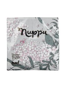 Havi - Knob Autumn Moomin napkin 24 x 24 cm, 20 pcs - GREY | Stockmann