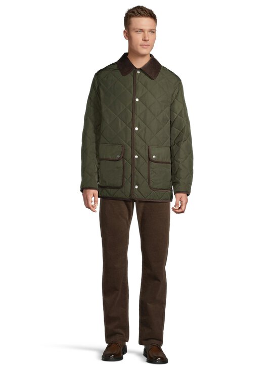 GANT - Tepitud jope Quilted Fleece - 368 DARK MOSS GREEN | Stockmann - photo 2