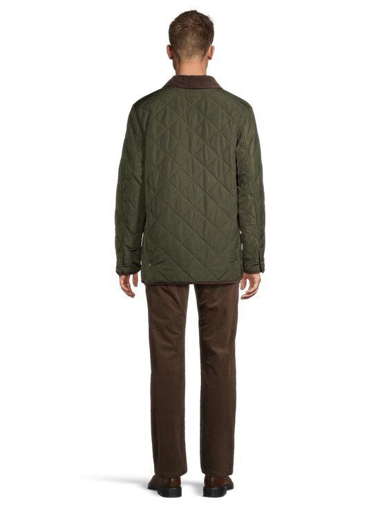 GANT - Tepitud jope Quilted Fleece - 368 DARK MOSS GREEN | Stockmann - photo 3