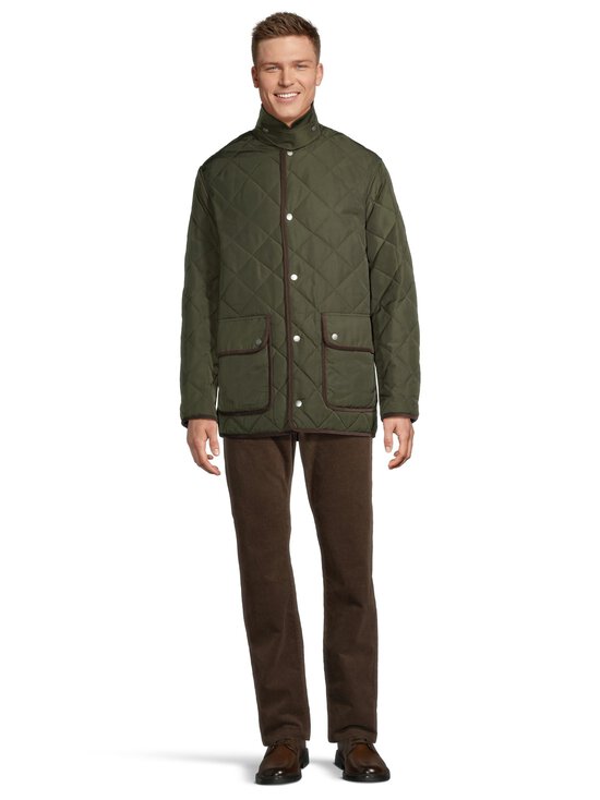 GANT - Tepitud jope Quilted Fleece - 368 DARK MOSS GREEN | Stockmann - photo 4